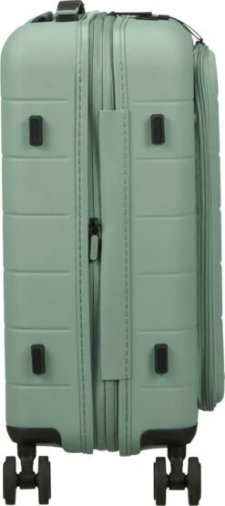 American Tourister Reiskoffer Met Laptopvak - Novastream Spinner 55/20 Tsa (Handbagage) Nomad Green -Reisopslag Winkel 534x1200