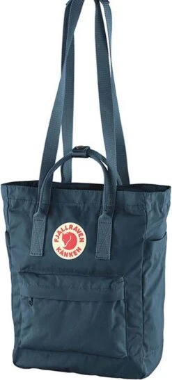Fjallraven Fjällräven Kånken Totepack Unisex Rugzak - Navy -Reisopslag Winkel 542x1200 1