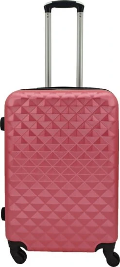 SB Travelbags Kofferset - 2 Delige 'Expandable' Koffer - Roze - 65cm/55cm -Reisopslag Winkel 542x1200