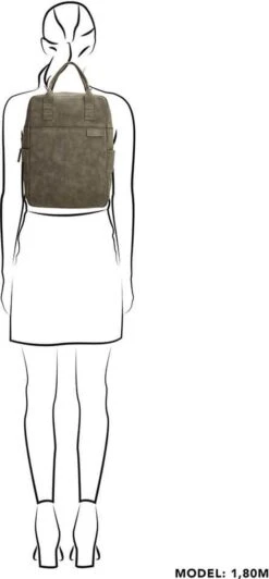 Zebra Trends Laptoprugzak 15 Inch Olijfgroen -Reisopslag Winkel 557x1200 2