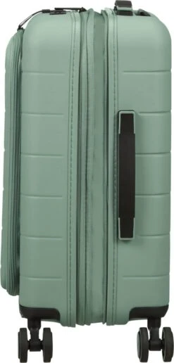American Tourister Reiskoffer Met Laptopvak - Novastream Spinner 55/20 Tsa (Handbagage) Nomad Green -Reisopslag Winkel 574x1200 1