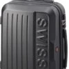 Swiss - Lausanne Handbagage Koffer 55x40x25 Cm - 4 Wielen - TSA-cijferslot - Zwart 2 Swiss - Lausanne Handbagage Koffer 55x40x25 Cm - 4 Wielen - TSA-cijferslot - Zwart -Reisopslag Winkel 582x1200 1