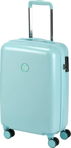 Princess Traveller Harlem - Handbagage Koffer - Blauw - S - 55cm -Reisopslag Winkel 582x1200