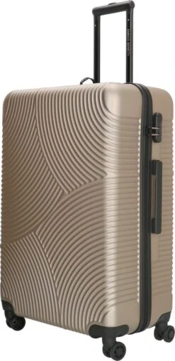 Enrico Benetti Louisville 39040 Driedelige Kofferset Hardcase ABS - Champagne -Reisopslag Winkel 584x1200 3
