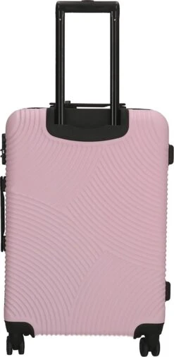 Enrico Benetti Koffer / Trolley / Reiskoffer - 65 X 41 X 25 Cm - 68 Liter - ABS - Maat M - Louisville - Roze -Reisopslag Winkel 586x1200 10
