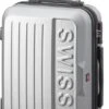 Swiss - Lausanne - Handbagage Koffer - 4 Wielen - TSA-Cijferslot - Zilver 2 Swiss - Lausanne - Handbagage Koffer - 4 Wielen - TSA-Cijferslot - Zilver -Reisopslag Winkel 586x1200 6