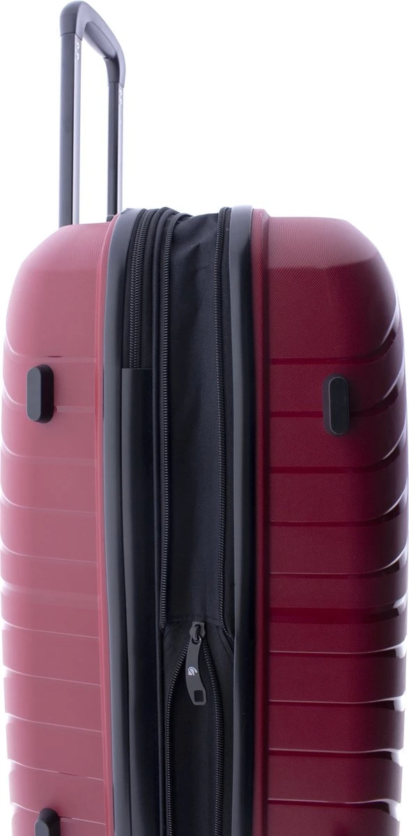 Gladiator Kick-Off Middelgrote Koffer Expandable - 67 Cm - 72/90 Liter - Eco Friendly Recyclebaar PP - Rood 15 Gladiator Kick-Off Middelgrote Koffer Expandable - 67 Cm - 72/90 Liter - Eco Friendly Recyclebaar PP - Rood - Image 13