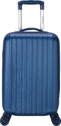 Decent Tranporto-One Handbagage Koffer - 55 Cm - TSA Slot - Dark Blue -Reisopslag Winkel 587x1200