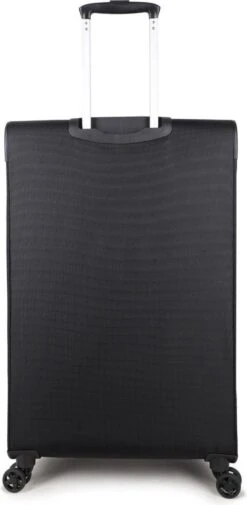 Decent D-Upright Large Koffer - 76 Cm Expandable - TSA Slot - Zwart -Reisopslag Winkel 587x1200 3