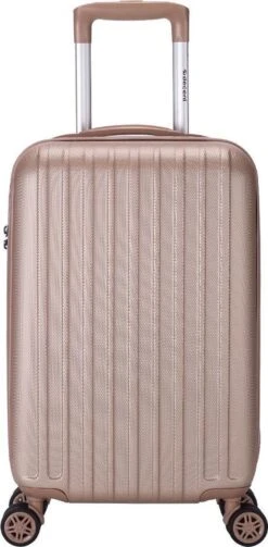 Decent Tranporto-One Handbagage Koffer 55 Cm - Zalmroze