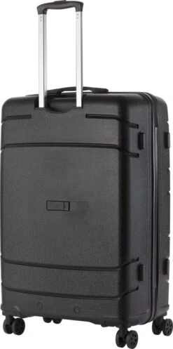 TravelZ Big Bars Reiskoffer 78 Cm Met Dubbele Wielen - Trolley Koffer Met TSA-slot - Zwart -Reisopslag Winkel 596x1200 2