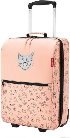 Reisenthel Trolley XS Kids Reiskoffer Kind - Maat XS - 12L - Cats&Dogs Rose Roze -Reisopslag Winkel 613x1200