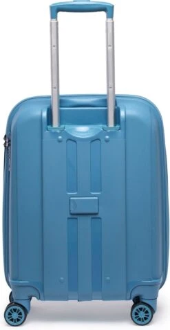 ©TROLLEYZ - Paris No.5 - Trolley - 55cm Met TSA Slot - Dubbele Wielen - 360° Spinners - 100% Polypropyleen - Handbagage Koffer In Ice Blue -Reisopslag Winkel 621x1200 4