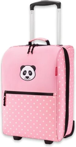 Reisenthel Trolley XS Kids Reiskoffer Kind - 12L - Panda Dots Pink Roze -Reisopslag Winkel 622x1200 1