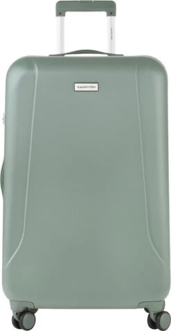 CarryOn Skyhopper Reiskoffer - 78cm TSA Trolley Met OKOBAN - Dubbele Wielen - Olijf -Reisopslag Winkel 622x1200 4
