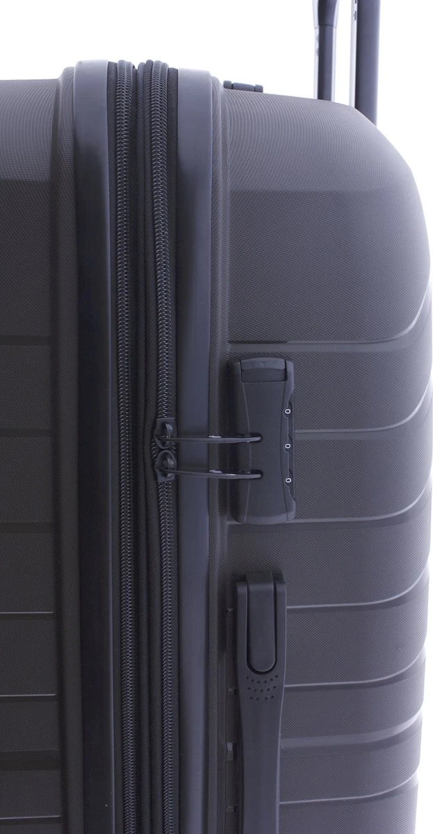 Gladiator Kick-Off Grote Koffer Expandable -76 Cm - 99/125 Liter - Eco Friendly Recyclebaar PP - Donkergrijs 9 Gladiator Kick-Off Grote Koffer Expandable -76 Cm - 99/125 Liter - Eco Friendly Recyclebaar PP - Donkergrijs - Image 7