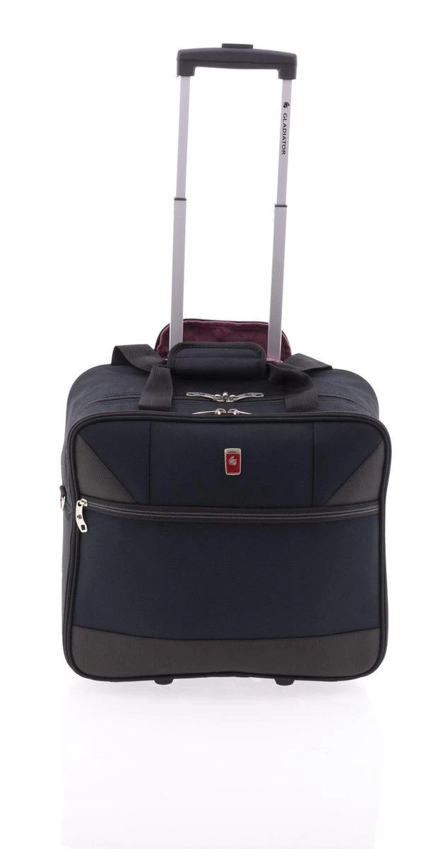 Gladiator Metro Handbagage Laptop Trolley - 14 Inch - Zwart 5 Gladiator Metro Handbagage Laptop Trolley - 14 Inch - Zwart - Image 3