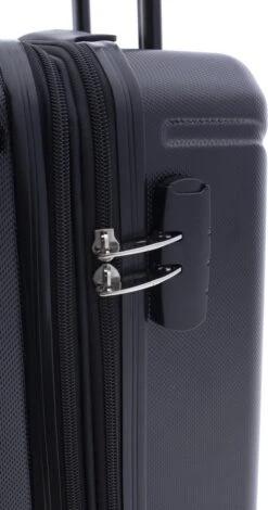 Gladiator Tropical Handbagage Koffer Expandable - 55 Cm - 36/40 Liter - Zwart -Reisopslag Winkel 630x1200