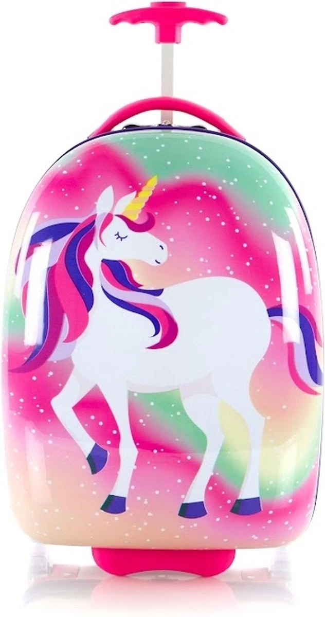 Heys Kinderkoffers Meisjes Unicorn Eenhoorn Roze 3 Heys Kinderkoffers Meisjes Unicorn Eenhoorn Roze