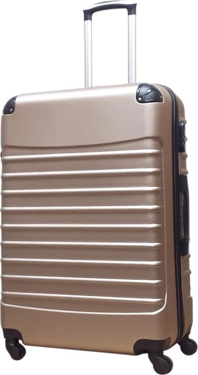 Castillo Quadrant 2 Delige ABS Kofferset (XL + S) - Champagne 11 Castillo Quadrant 2 Delige ABS Kofferset (XL + S) - Champagne - Image 9