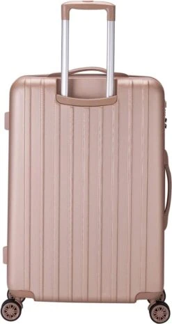 Decent Tranporto-One Handbagage Koffer 55 Cm - Zalmroze -Reisopslag Winkel 637x1200