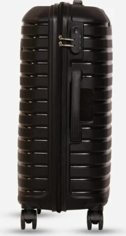 ©TROLLEYZ - Berlin No.11 - Reiskoffer 69cm Met Cijferslot - Dubbele Wielen - 360° Spinners - 100% Polypropyleen- Reiskoffer In Night Black -Reisopslag Winkel 642x1200 5