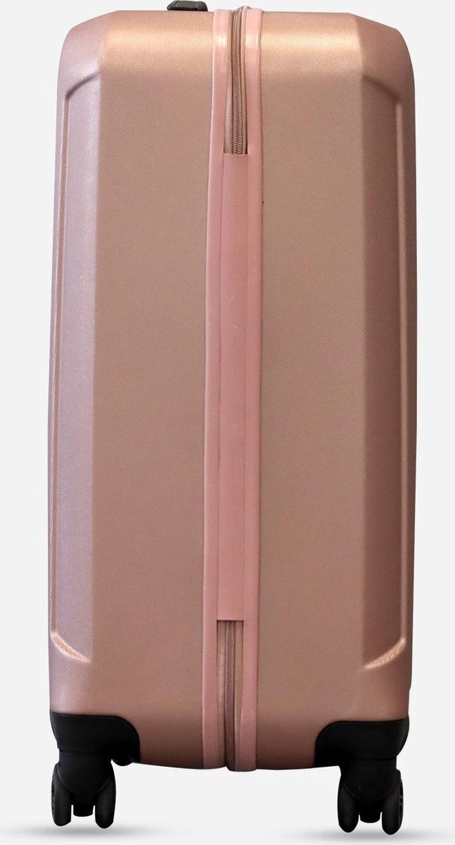 ©TROLLEYZ - Bali No.22 - Reiskoffer 69cm Met TSA Slot - Dubbele Wielen - 360° Spinners - 100% ABS - Reiskoffer In Cosmopolitan Pink 10 ©TROLLEYZ - Bali No.22 - Reiskoffer 69cm Met TSA Slot - Dubbele Wielen - 360° Spinners - 100% ABS - Reiskoffer In Cosmopolitan Pink - Image 8