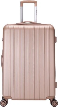 Decent Tranporto-One Reiskoffer 76 Cm - Zalmroze -Reisopslag Winkel 648x1200 2