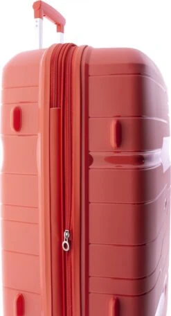 Gladiator Boxing Middelgrote Koffer Expandable 67 Cm 70/80 Liter TSA Slot - Koraalrood -Reisopslag Winkel 650x1200