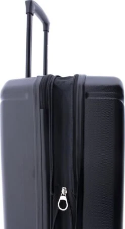 Gladiator Tropical Handbagage Koffer Expandable - 55 Cm - 36/40 Liter - Zwart -Reisopslag Winkel 654x1200