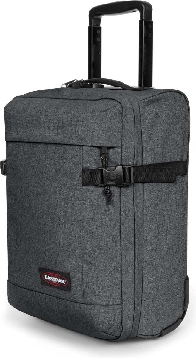 Eastpak TRANVERZ XXS Reiskoffer, Handbagage (45 X 32 X 20 Cm) - Black Denim 4 Eastpak TRANVERZ XXS Reiskoffer, Handbagage (45 X 32 X 20 Cm) - Black Denim - Image 2