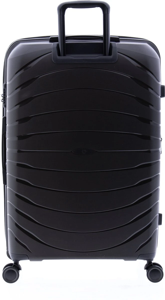 Gladiator Kick-Off Grote Koffer Expandable -76 Cm - 99/125 Liter - Eco Friendly Recyclebaar PP - Donkergrijs 5 Gladiator Kick-Off Grote Koffer Expandable -76 Cm - 99/125 Liter - Eco Friendly Recyclebaar PP - Donkergrijs - Image 3