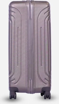 ©TROLLEYZ - Florence No.7 - Trolley - 55cm Met TSA Slot - Dubbele Wielen - 360° Spinners - 100% ABS - Handbagage Koffer In Cloudy Grey -Reisopslag Winkel 681x1200 1