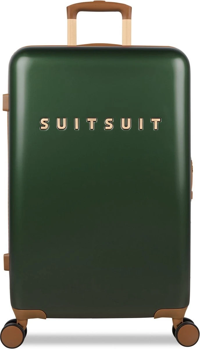 SUITSUIT - Fab Seventies Classic - Beetle Green - Reiskoffer (66 Cm) 3 SUITSUIT - Fab Seventies Classic - Beetle Green - Reiskoffer (66 Cm)