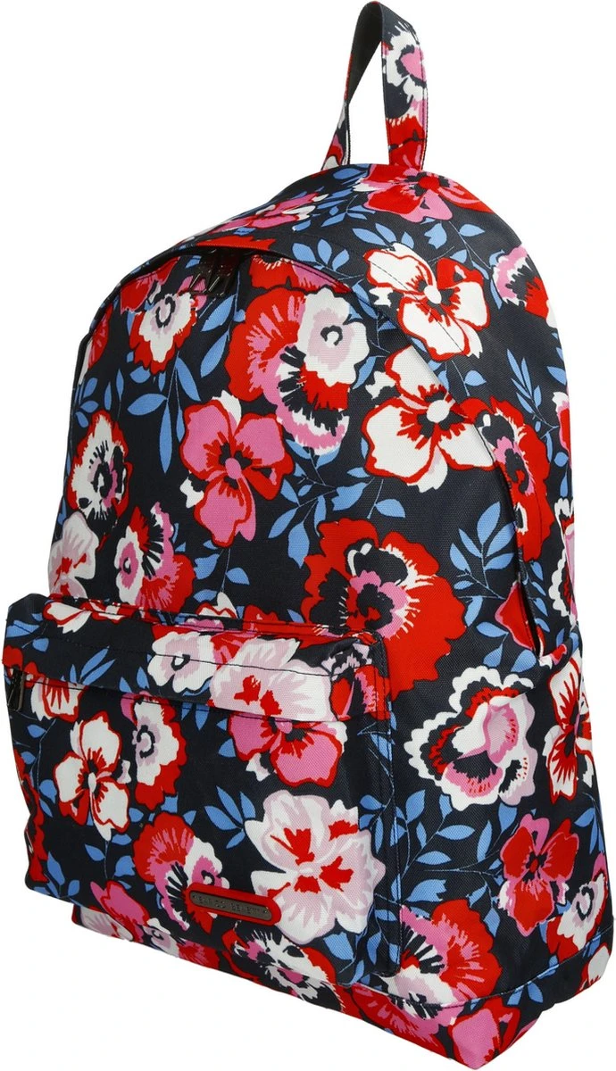 Enrico Benetti Andorra 46145 Laptoprugzak 14" - Roodrose Bloemenprint 4 Enrico Benetti Andorra 46145 Laptoprugzak 14" - Roodrose Bloemenprint - Image 2