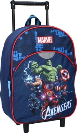 Avengers Thema Trolley/reistas Rugzak Koffertje 33 Cm Voor Kinderen - Weekendtasje Voor Kinderen -Reisopslag Winkel 692x1200 1