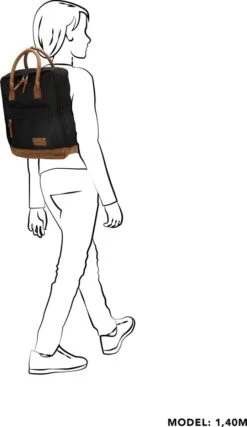 Enrico Benetti Santiago 46178 Rugtas Met Tabletvak - Zwart 14 Enrico Benetti Santiago 46178 Rugtas Met Tabletvak - Zwart -Reisopslag Winkel 694x1200 4