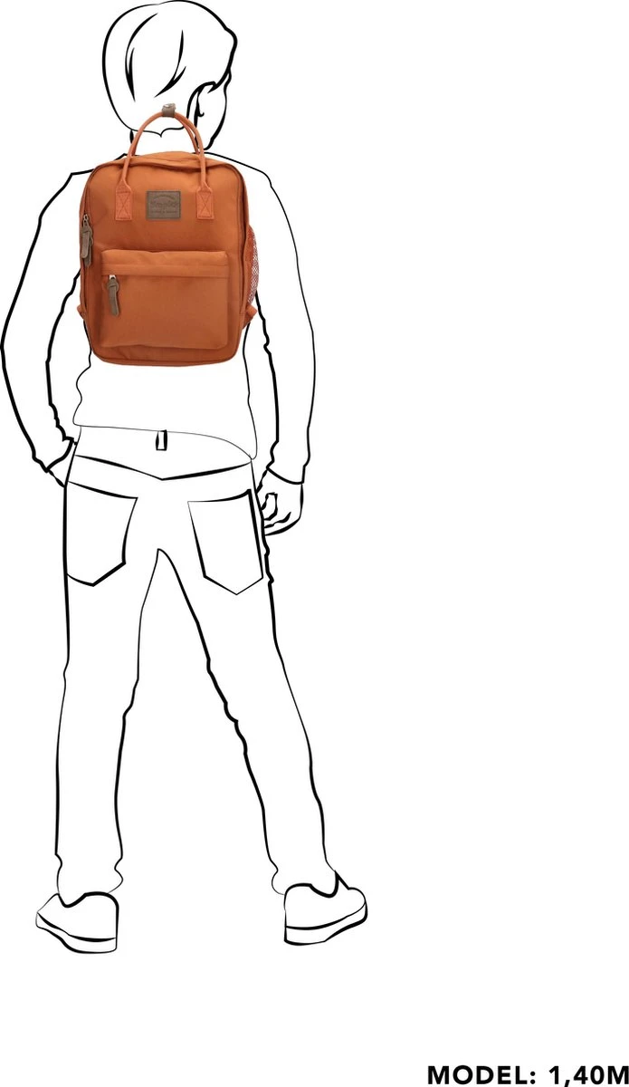 Beagles Originals Torrent Rugzak - 8 Liter - Terracotta 8 Beagles Originals Torrent Rugzak - 8 Liter - Terracotta - Image 6