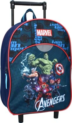 Avengers Thema Trolley/reistas Rugzak Koffertje 33 Cm Voor Kinderen - Weekendtasje Voor Kinderen -Reisopslag Winkel 710x1200