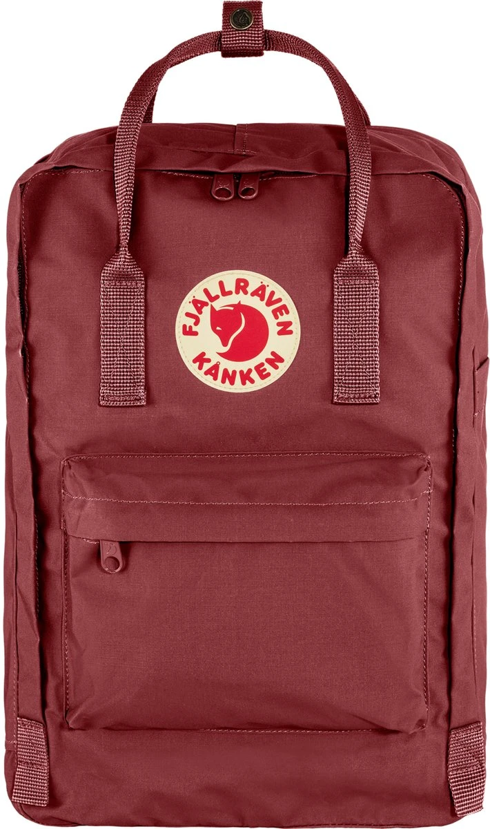 Fjallraven Fjällräven Kånken Laptop 15" Unisex Rugzak - Ox Red 13 Fjallraven Fjällräven Kånken Laptop 15" Unisex Rugzak - Ox Red - Image 11