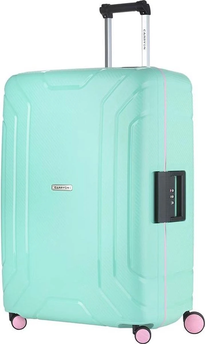 CarryOn Steward TSA Reiskoffer - 75cm Trolley Met Kliksloten - Dubbele Wielen - Mint 18 CarryOn Steward TSA Reiskoffer - 75cm Trolley Met Kliksloten - Dubbele Wielen - Mint - Image 16