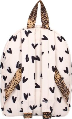 Kidzroom Lucky Me - Rugzak - 2 T/m 6 Jaar - Wit - Hartjes -Reisopslag Winkel 728x1200