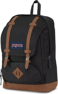 JanSport CORTLANDT Rugzak, 25 Liter, 15 Inch Laptopvak - Black -Reisopslag Winkel 738x1200 3