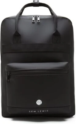 Sem Lewis Southern Hampstead Heren LaptoptasRugzak Nylon - Zwart