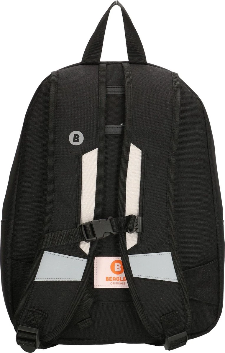 Beagles Originals Triangle Rugzak Rugtas School Tas 5-10 Jaar Reflectie Voorvak 5 Beagles Originals Triangle Rugzak Rugtas School Tas 5-10 Jaar Reflectie Voorvak - Image 3