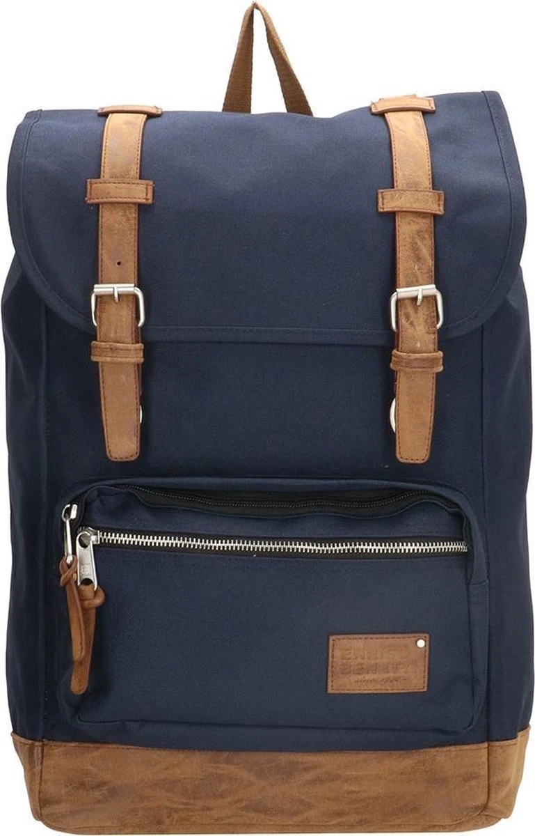 Enrico Benetti Santiago 46162 Laptoprugzak Met 17" Laptopvak - Blauw 3 Enrico Benetti Santiago 46162 Laptoprugzak Met 17" Laptopvak - Blauw