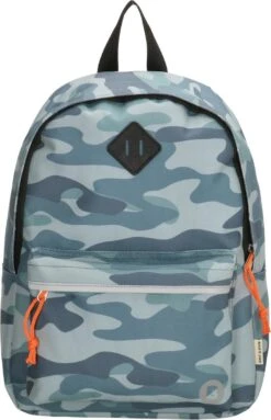 Beagles Originals Limited Edition Rugzak - 14 Inch Laptopvak - Blauw Camouflage