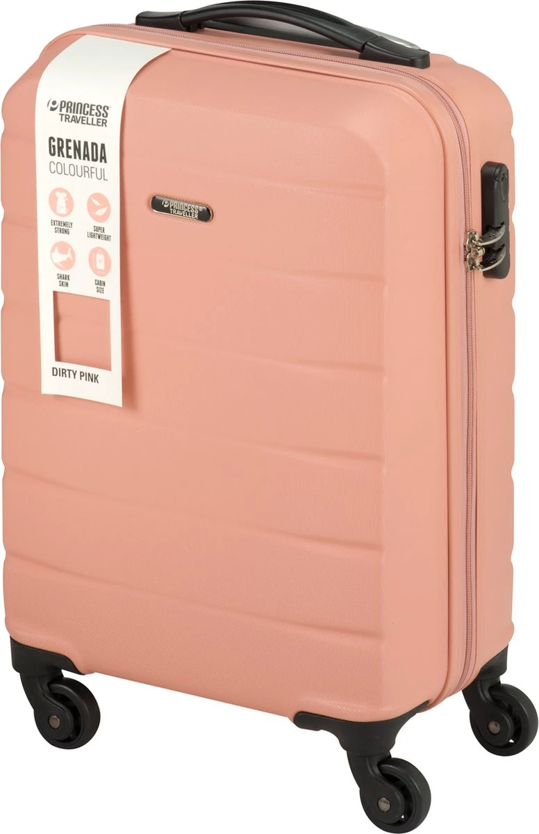 Princess Traveller Grenada - Handbagagekoffer - Dirty Pink - S - 55cm 4 Princess Traveller Grenada - Handbagagekoffer - Dirty Pink - S - 55cm - Image 2