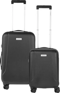 CarryOn Skyhopper Kofferset – TSA Handbagage + Reiskoffer 78cm – Dubbele Wielen - Zwart -Reisopslag Winkel 777x1200 3