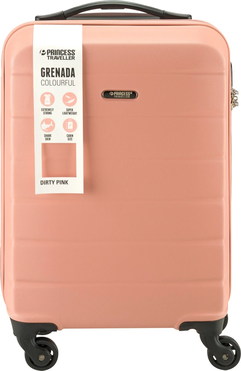 Princess Traveller Grenada - Handbagagekoffer - Dirty Pink - S - 55cm 9 Princess Traveller Grenada - Handbagagekoffer - Dirty Pink - S - 55cm - Image 7